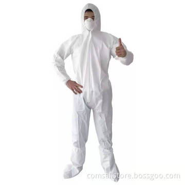 Wholesale Cheap disposable microporous coveralls with hood